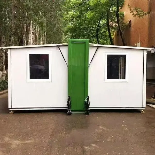 Casa de contêiner dobrável de 20 pés 700 de largura