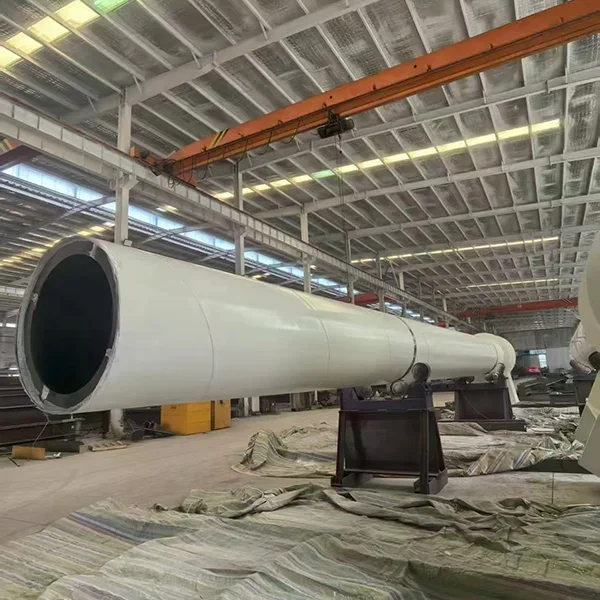 Coluna tubular de aço